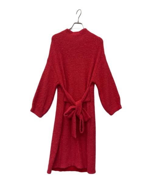 Sybilla（シビラ）Sybilla (シビラ) ニットワンピース レッド サイズ:Mの古着・服飾アイテム