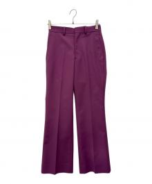 beautiful people（ビューティフルピープル）の古着「スラックス」｜パープル