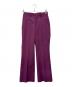 beautiful people（ビューティフルピープル）の古着「スラックス」｜パープル