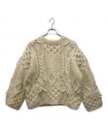 TODAYFUL（トゥデイフル）の古着「厚手ニット」｜ベージュ