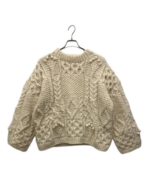 TODAYFUL（トゥデイフル）TODAYFUL (トゥデイフル) 厚手ニット ベージュ サイズ:FREEの古着・服飾アイテム