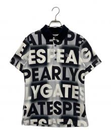 PEARLY GATES（パーリーゲイツ）の古着「ポロシャツ」｜ブラック