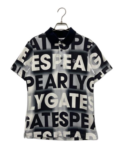 PEARLY GATES（パーリーゲイツ）PEARLY GATES (パーリーゲイツ) ポロシャツ ブラック サイズ:4の古着・服飾アイテム