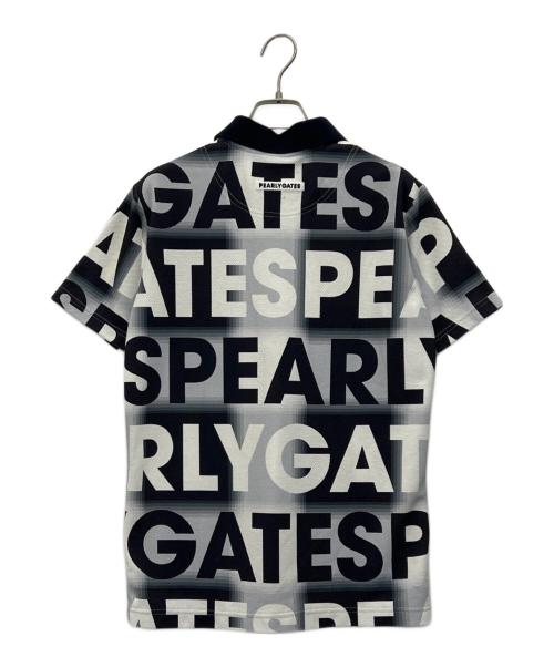 PEARLY GATES（パーリーゲイツ）PEARLY GATES (パーリーゲイツ) ポロシャツ ブラック サイズ:4の古着・服飾アイテム