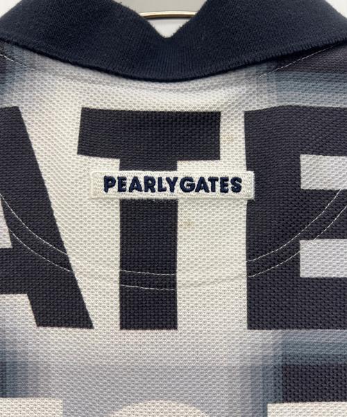 PEARLY GATES（パーリーゲイツ）PEARLY GATES (パーリーゲイツ) ポロシャツ ブラック サイズ:4の古着・服飾アイテム