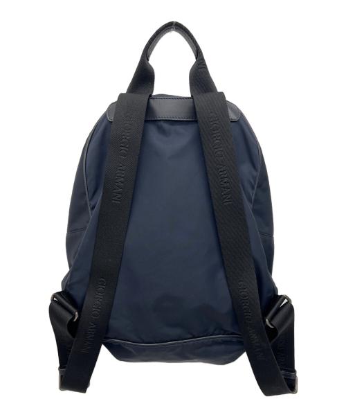 GIORGIO ARMANI（ジョルジオアルマーニ）GIORGIO ARMANI (ジョルジオアルマーニ) リュック ネイビーの古着・服飾アイテム