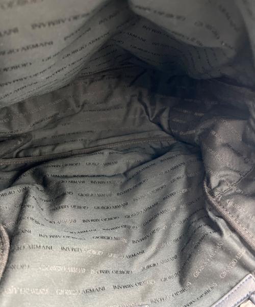 GIORGIO ARMANI（ジョルジオアルマーニ）GIORGIO ARMANI (ジョルジオアルマーニ) リュック ネイビーの古着・服飾アイテム