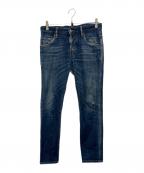 DSQUARED2ディースクエアード）の古着「ダメージ加工デニムパンツ」｜インディゴ