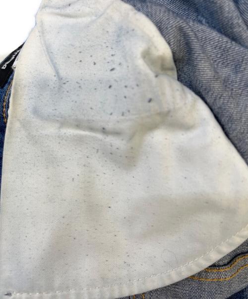 DSQUARED2（ディースクエアード）DSQUARED2 (ディースクエアード) ダメージ加工デニムパンツ インディゴ サイズ:44の古着・服飾アイテム