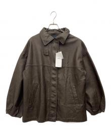 mystic（ミスティック）の古着「フェイクレザージャケット」｜ブラウン