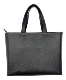 Hush Tug（ハッシュタグ）の古着「レザートートバッグ」｜ブラック