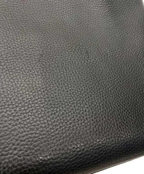 Hush Tug（ハッシュタグ）Hush Tug (ハッシュタグ) レザートートバッグ ブラックの古着・服飾アイテム