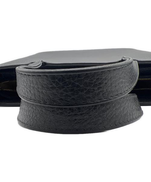 Hush Tug（ハッシュタグ）Hush Tug (ハッシュタグ) レザートートバッグ ブラックの古着・服飾アイテム