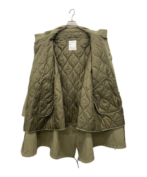 FREAK'S STORE（フリークスストア）FREAK'S STORE (フリークスストア) モッズコート カーキ サイズ:Mの古着・服飾アイテム