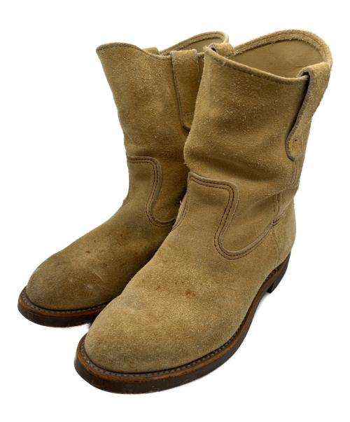 RED WING（レッドウィング）RED WING (レッドウィング) ペコスブーツ ベージュ サイズ:6 1/2の古着・服飾アイテム