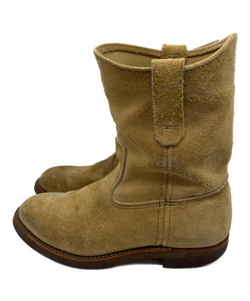 RED WING（レッドウィング）RED WING (レッドウィング) ペコスブーツ ベージュ サイズ:6 1/2の古着・服飾アイテム