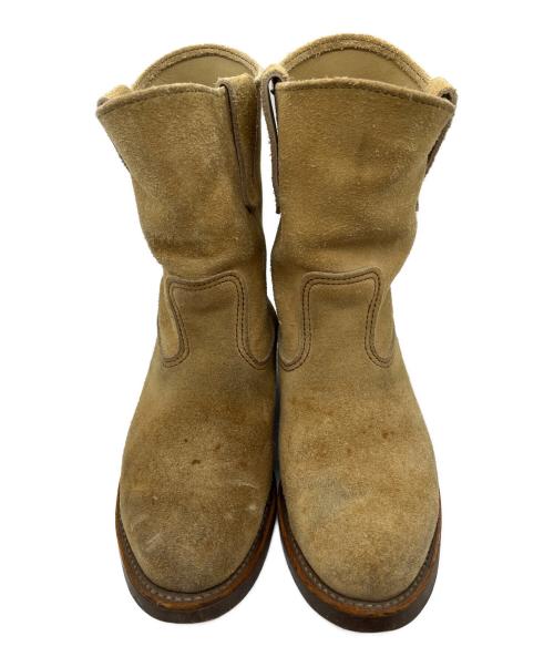 RED WING（レッドウィング）RED WING (レッドウィング) ペコスブーツ ベージュ サイズ:6 1/2の古着・服飾アイテム
