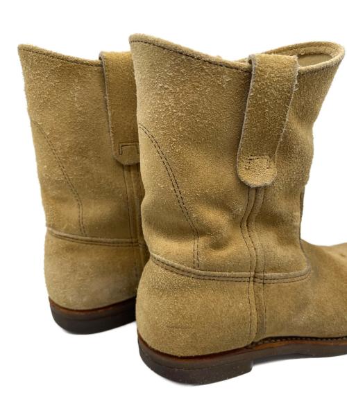 RED WING（レッドウィング）RED WING (レッドウィング) ペコスブーツ ベージュ サイズ:6 1/2の古着・服飾アイテム