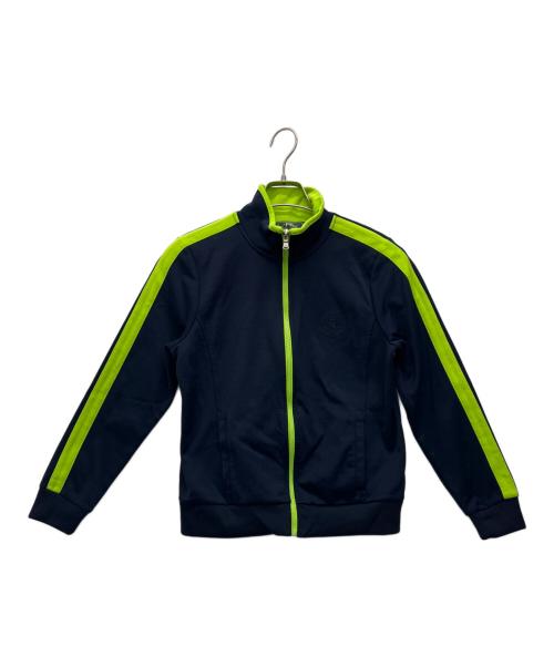 LAUREN RALPH LAUREN（ローレンラルフローレン）LAUREN RALPH LAUREN (ローレンラルフローレン) トラックジャケット ブラック×グリーン サイズ:Lの古着・服飾アイテム