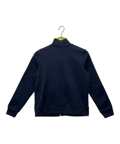 LAUREN RALPH LAUREN（ローレンラルフローレン）LAUREN RALPH LAUREN (ローレンラルフローレン) トラックジャケット ブラック×グリーン サイズ:Lの古着・服飾アイテム