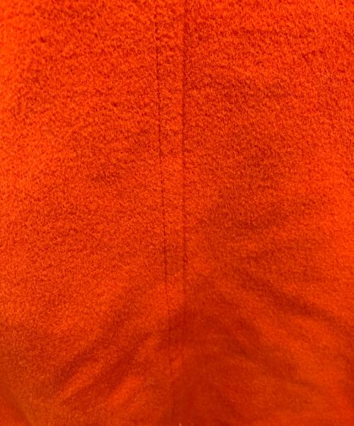 Yves Saint Laurent（イヴサンローラン）Yves Saint Laurent (イヴサンローラン) ステンカラーコート オレンジ サイズ:36の古着・服飾アイテム