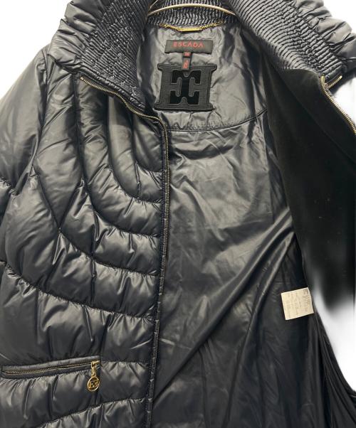ESCADA（エスカーダ）ESCADA (エスカーダ) ダウンジャケット ネイビー サイズ:36の古着・服飾アイテム