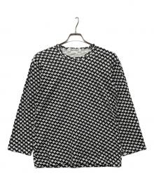 COMME des GARCONS COMME des GARCONS（コムデギャルソン コムデギャルソン）の古着「長袖Tシャツ」｜ブラック×ホワイト