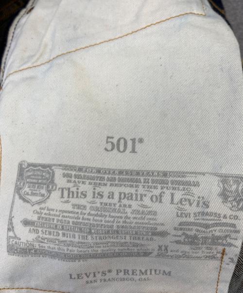 LEVI'S（リーバイス）LEVI'S (リーバイス) 501デニムパンツ インディゴ サイズ:W28×L32の古着・服飾アイテム