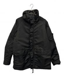 ALPHA（アルファ）の古着「ミリタリージャケット」｜ブラック