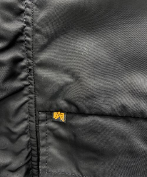 ALPHA（アルファ）ALPHA (アルファ) ミリタリージャケット ブラック サイズ:Lの古着・服飾アイテム