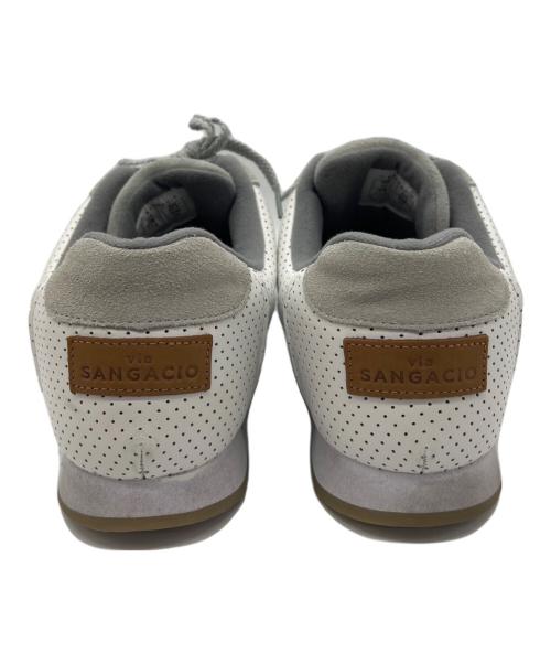 Sangacio（サンガッチョ）Sangacio (サンガッチョ) バンクシー にゅーずMOM　	バンクシー グレー×ホワイト サイズ:30の古着・服飾アイテム