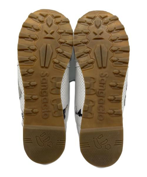 Sangacio（サンガッチョ）Sangacio (サンガッチョ) バンクシー にゅーずMOM　	バンクシー グレー×ホワイト サイズ:30の古着・服飾アイテム