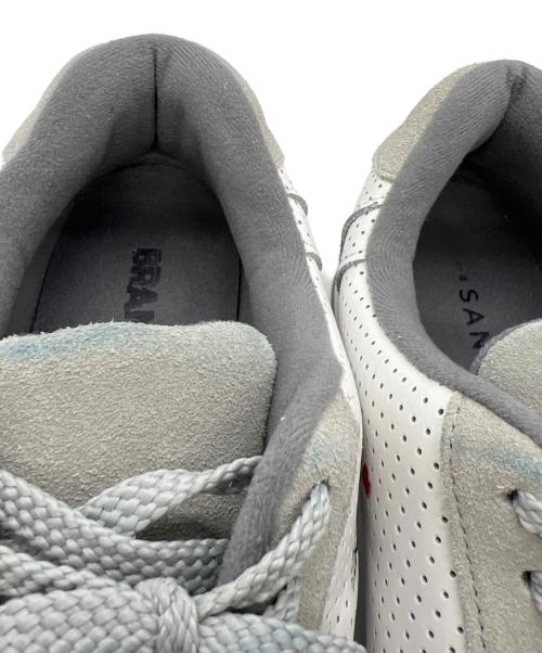 Sangacio（サンガッチョ）Sangacio (サンガッチョ) バンクシー にゅーずMOM　	バンクシー グレー×ホワイト サイズ:30の古着・服飾アイテム