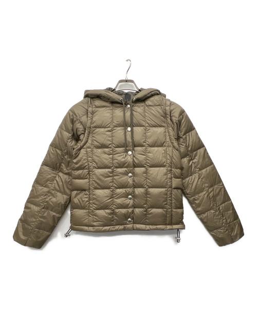 TAION（タイオン）TAION (タイオン) ダウンジャケットセット カーキ サイズ:S 未使用品の古着・服飾アイテム