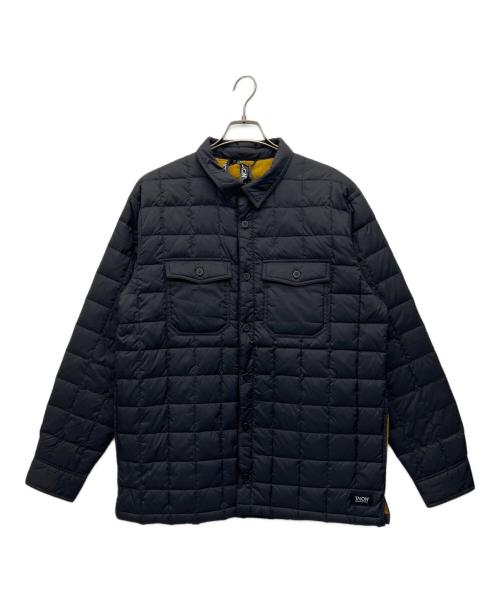 TAION（タイオン）TAION (タイオン) ダウンシャツ ブラック サイズ:XLの古着・服飾アイテム