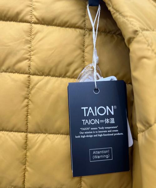 TAION（タイオン）TAION (タイオン) ダウンシャツ ブラック サイズ:XLの古着・服飾アイテム