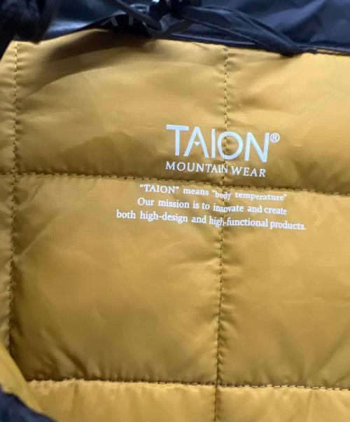 TAION（タイオン）TAION (タイオン) ダウンシャツ ブラック サイズ:XLの古着・服飾アイテム