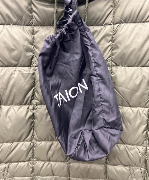 TAION（タイオン）TAION (タイオン) ダウンパーカー オリーブ サイズ:Mの古着・服飾アイテム