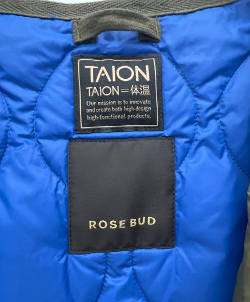 TAION（タイオン）TAION (タイオン) ROSE BUD (ローズバッド) MILITARY M65 LINER W-ZIP DOWN JACKET オリーブ サイズ:M 未使用品の古着・服飾アイテム