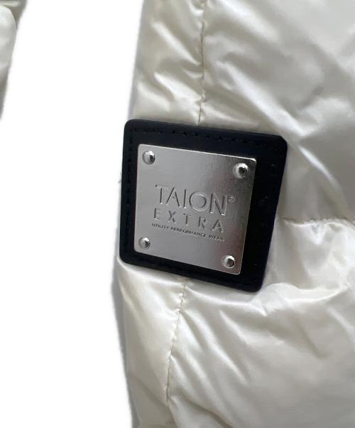 TAION（タイオン）TAION (タイオン) ダウンジャケット オフホワイト サイズ:XLの古着・服飾アイテム