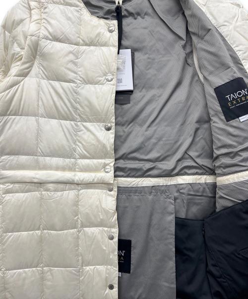 TAION（タイオン）TAION (タイオン) ダウンジャケットセット オフホワイト サイズ:L 未使用品の古着・服飾アイテム