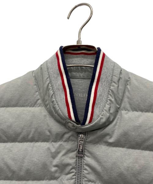 POLO RALPH LAUREN（ポロ・ラルフローレン）POLO RALPH LAUREN (ポロ・ラルフローレン) ダウンベスト グレー サイズ:Sの古着・服飾アイテム