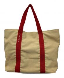 PRADA（プラダ）の古着「トートバッグ」｜カーキ