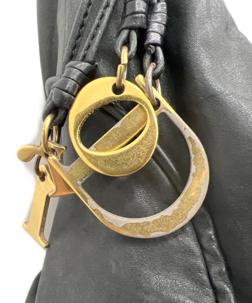 Christian Dior（クリスチャン ディオール）Christian Dior (クリスチャン ディオール) セミショルダーバッグ ブラックの古着・服飾アイテム