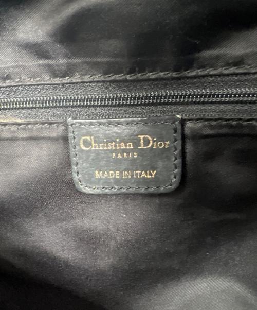 Christian Dior（クリスチャン ディオール）Christian Dior (クリスチャン ディオール) セミショルダーバッグ ブラックの古着・服飾アイテム