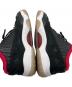 中古・古着 NIKE (ナイキ) AIR JORDAN11 ブラック×レッド サイズ:27.5㎝：7000円