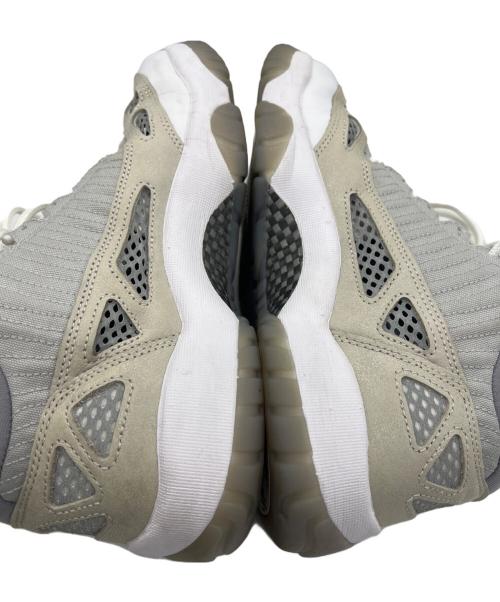 NIKE（ナイキ）NIKE (ナイキ) AIR JORDAN11 ホワイト×グレー サイズ:US9.5の古着・服飾アイテム