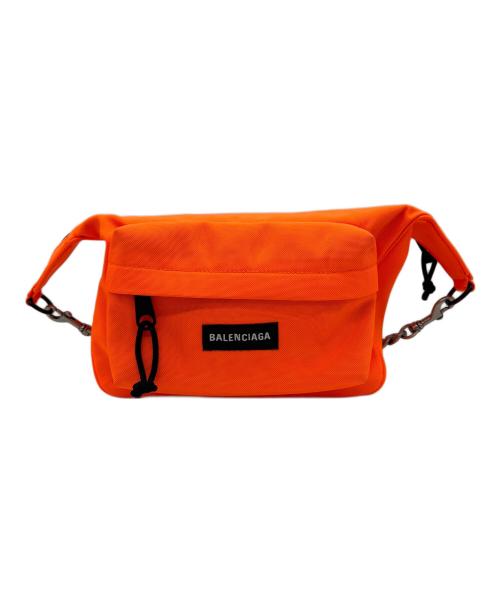 BALENCIAGA（バレンシアガ）BALENCIAGA (バレンシアガ) チェーンショルダーバッグ オレンジの古着・服飾アイテム
