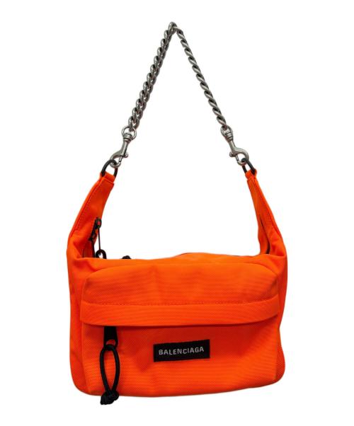 BALENCIAGA（バレンシアガ）BALENCIAGA (バレンシアガ) チェーンショルダーバッグ オレンジの古着・服飾アイテム