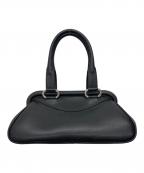 BVLGARIブルガリ）の古着「ハンドバッグ」｜ブラック×レッド